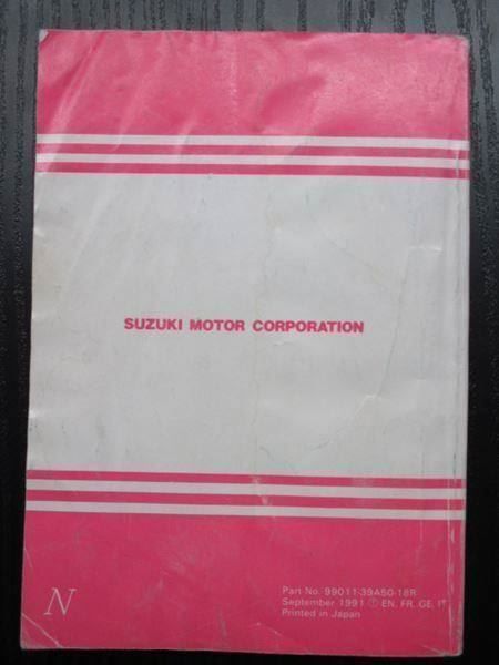 Fahrerhandbuch Suzuki VS 800 GL 2