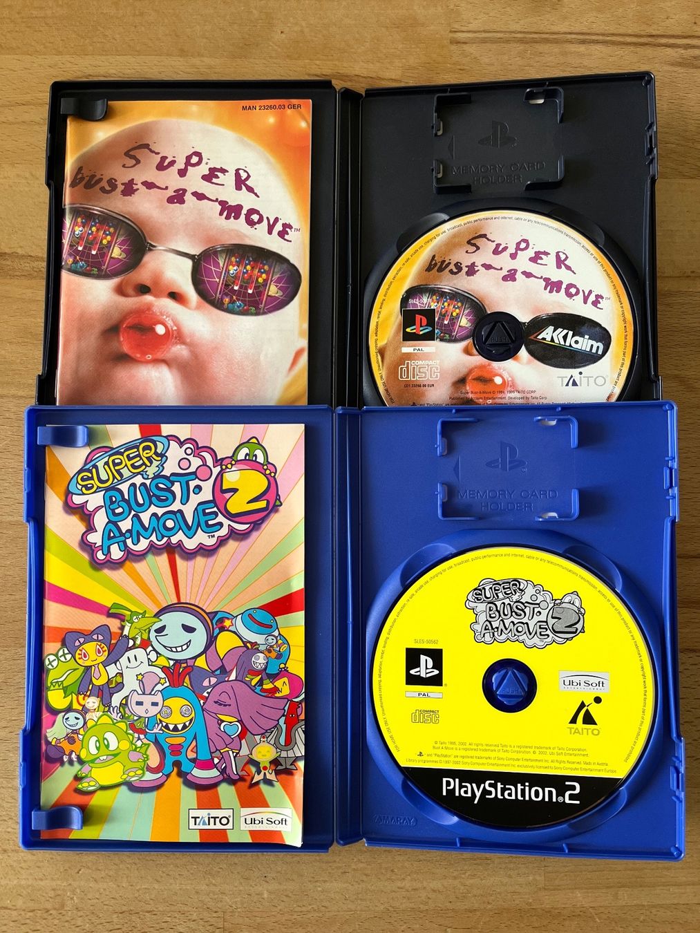 Sony Giochi: Super Bust-A-Move 1 + 2 - PlayStation 2 PS2 – Usato da Thalwil venduto da ranx 1