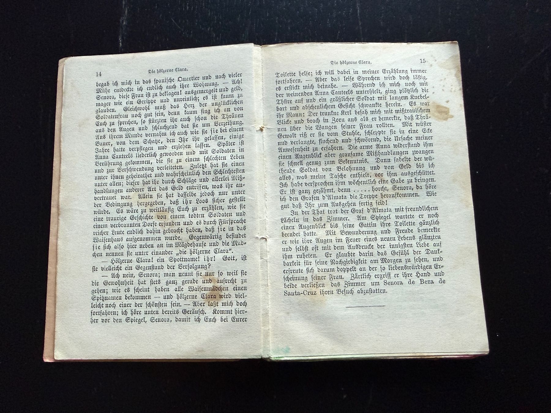 Libri: Universal-Bibliothek Die hölzerne Clara von Conscience 1879 – Usato da Erstfeld venduto da Uhu1980 3