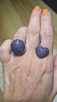 925 Silber Ring und Anhänger