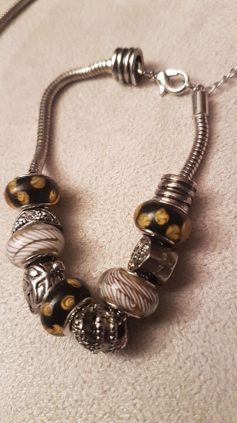 Catenine: Kette und Armband mit Schmucksteinen – Nuovo (secondo la descrizione) da Oberengstringen venduto da Sheera7 5