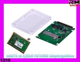 mSATA zu 2,5Zoll PATA/IDE Adaptergehäuse