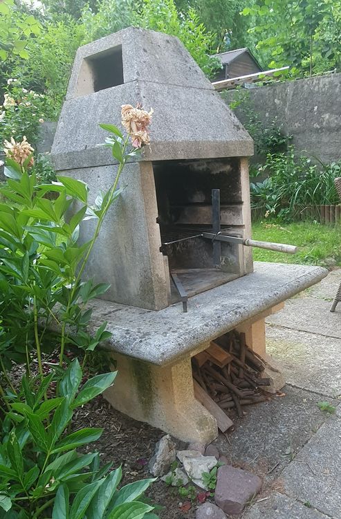 Steingrill / Garten Cheminée Kaufen auf Ricardo