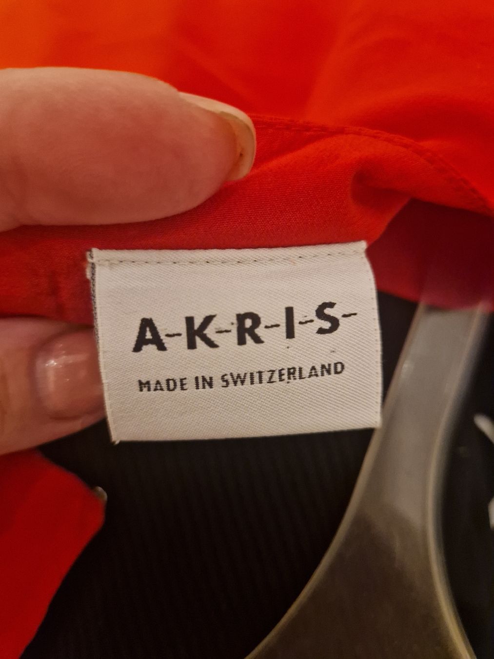 Akris Kleider: Akris Kleid Rot 100%  Seide – Gebraucht aus Binningen von Daja75 5