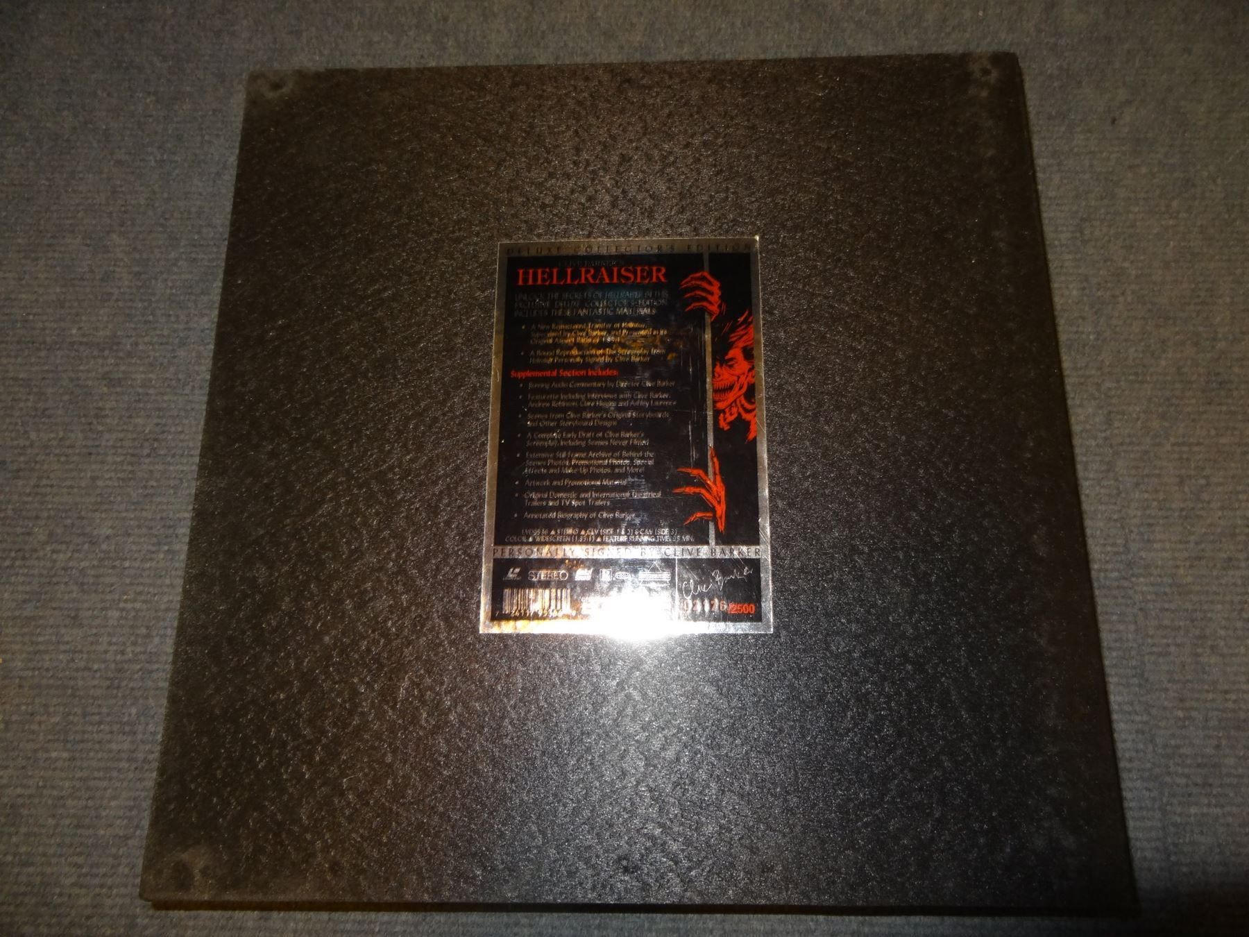 Alle DVDs: hellraiser - laserdisc – Gebraucht aus luzern von musicandart 4