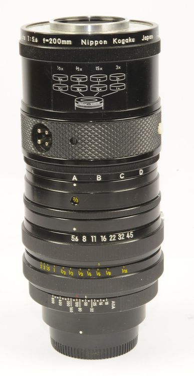 Nippon Kogaku Japão Nikkor-P Auto 1:2.5 f=105mm. Leitor de comentários