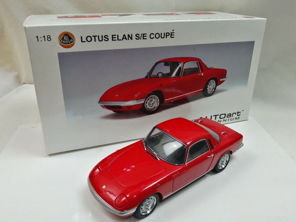 Lotus Elan S/E Coupé 1/18 Rarität von AutoArt!! (Neu (gemäss
