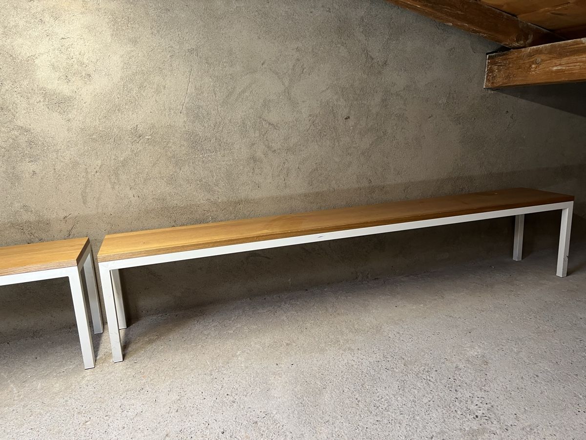 Panchine: Sitzbänke Eiche massiv Swissmade – Usato da Biel/Bienne venduto da Tausendassa 3