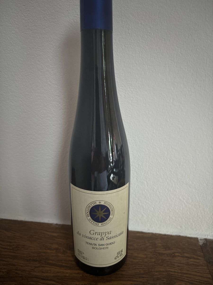 Bevande alcoliche: Grappa di Sassicaia – Nuovo e nell'imballaggio originale da Matran venduto da oli_6mym 1