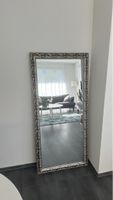 Spiegel mit Verzierungen Vintage Stil Silber Grösse 100x50