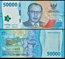 Indonesien 50000 Rupiah P-New UNZ