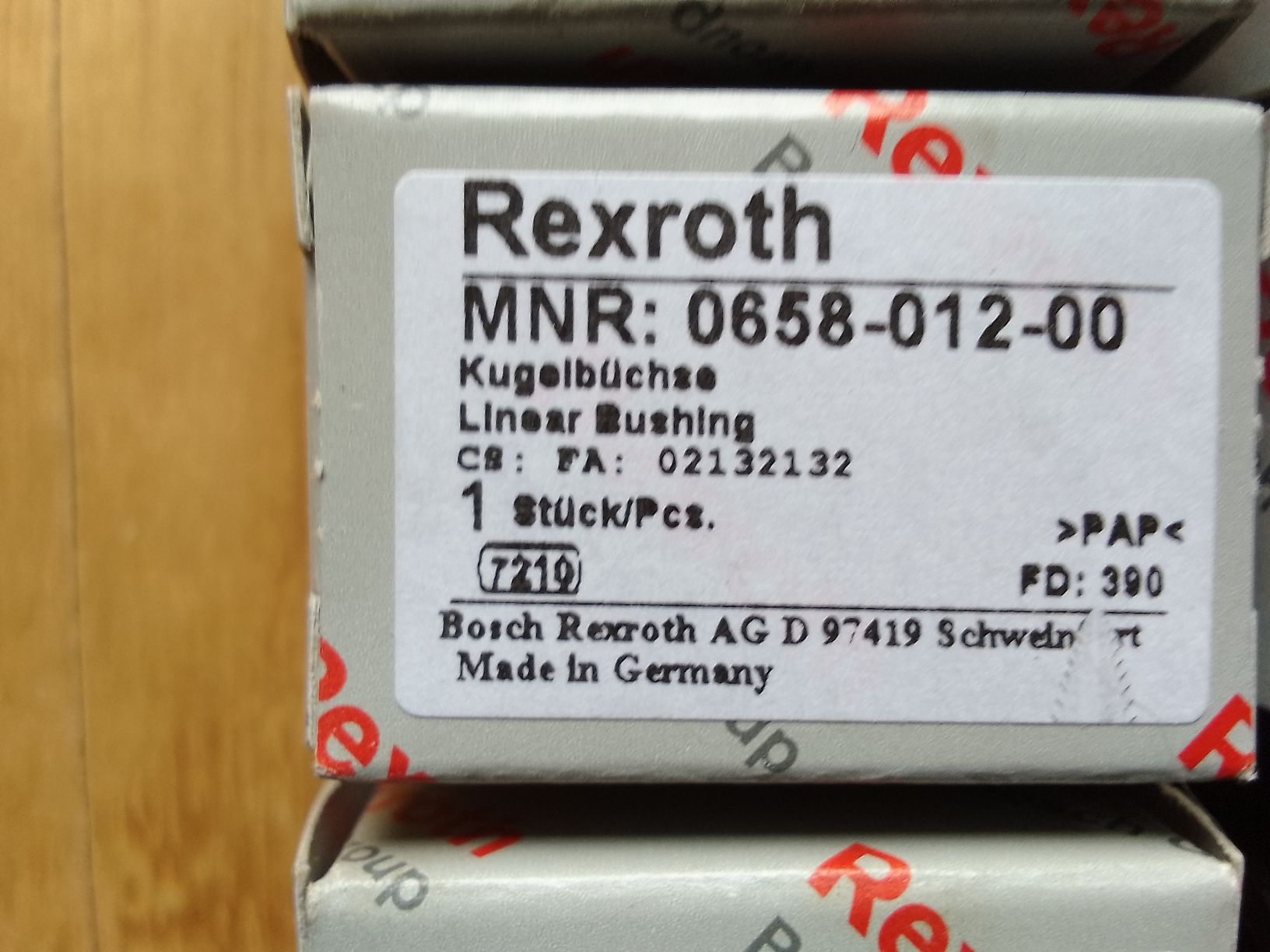 Altro per industria metallurgica: 24 Kugelbüchsen Rexroth Neu  – Nuovo (secondo la descrizione) da Ebmatingen venduto da swiss.canadian 1