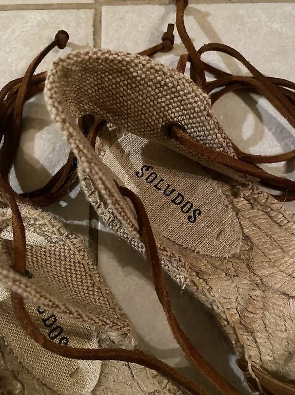 Scarpe da donna: Leder Espadrilles Soludos Gr. 37/38 – Nuovo (secondo la descrizione) da Frauenfeld venduto da m.pardo 2