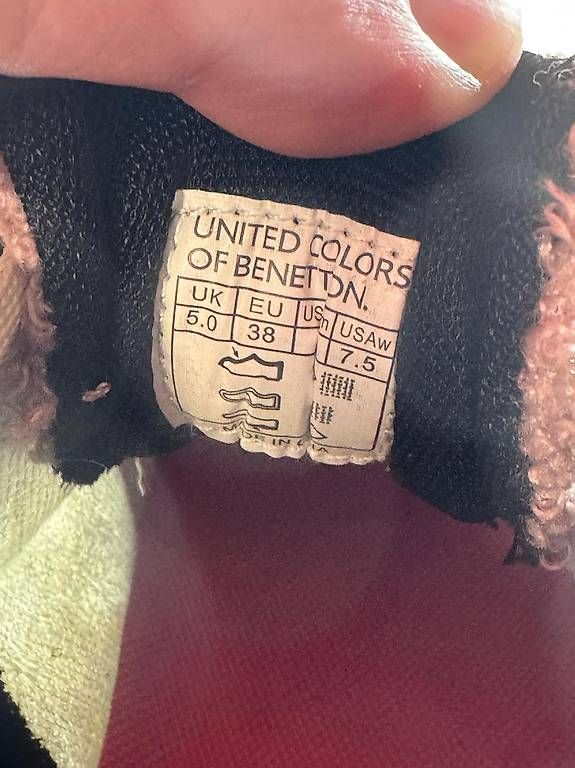 Benetton Scarpe da donna: Benetton sneakers - EUR 38 – Nuovo (secondo la descrizione) da Breganzona venduto da REGA19 3