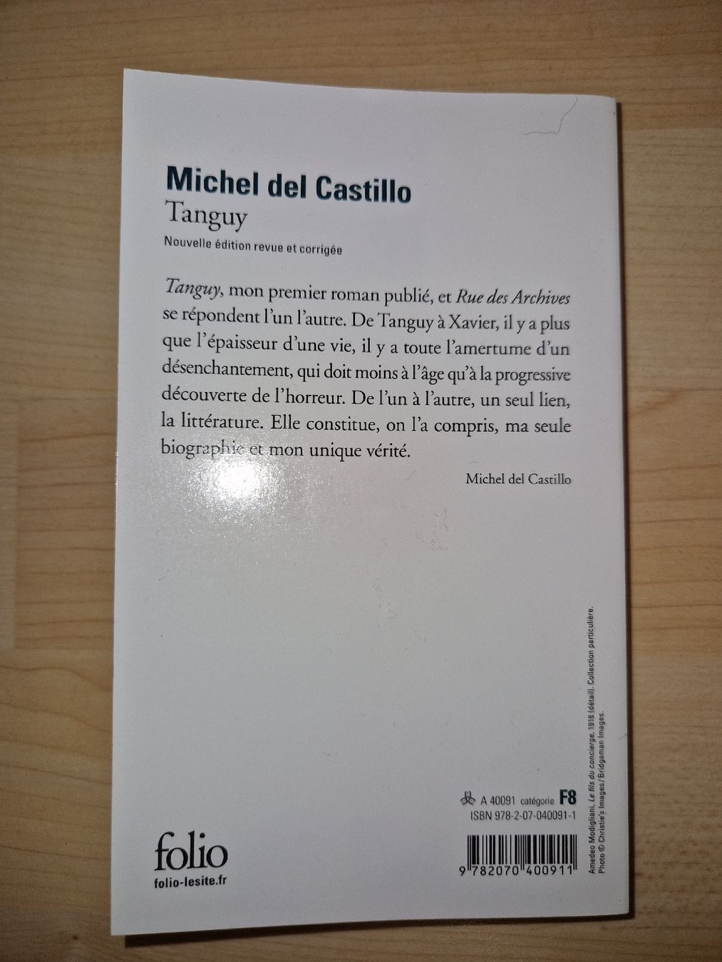 Libri: Buch: Tanguy von Michel del Castillo – Nuovo e nell'imballaggio originale da Ostermundigen venduto da mer_7kr7 1