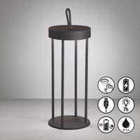 LED Aussen Tischleuchte, 36 cm Höhe
