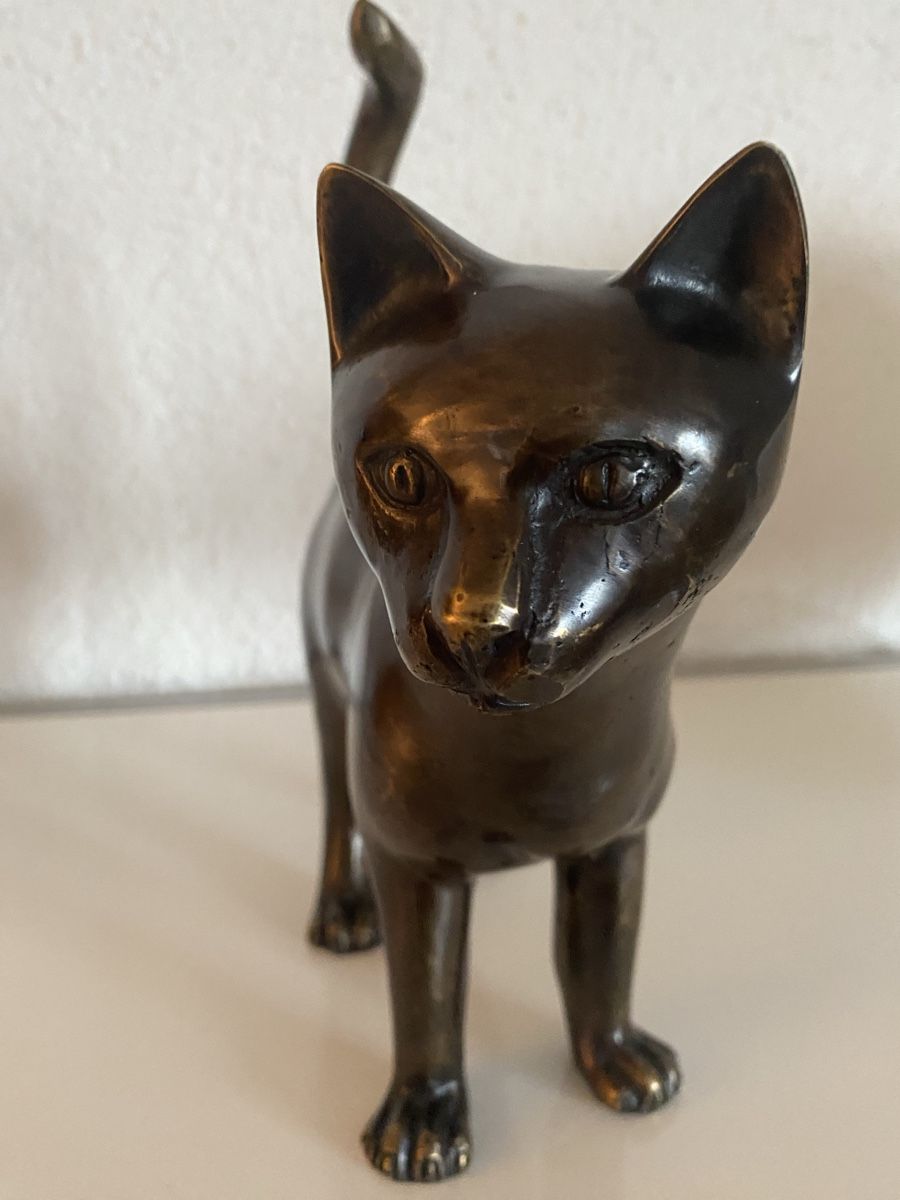 Statuette: Bronze, Katze laufend – Nuovo (secondo la descrizione) da Zürich venduto da eileenchen1 4