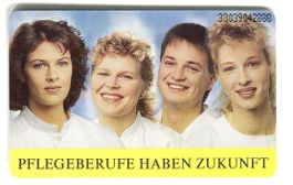 Telefonkarte Pflegeberufe haben Zukunft.