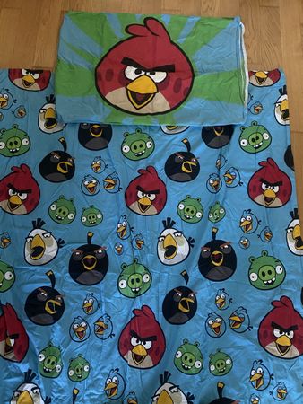 Angry Birds Baumwoll Bettwäsche für Jugendliche 