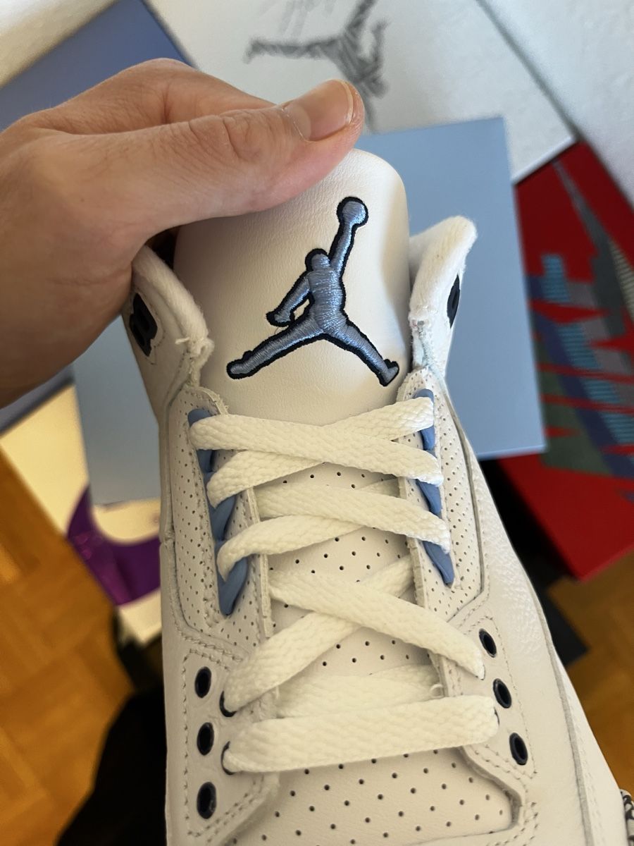 Jordan Scarpe da uomo: Jordan 3 UNC, Grösse 42 – Nuovo e nell'imballaggio originale da Liebefeld venduto da donetasy 3