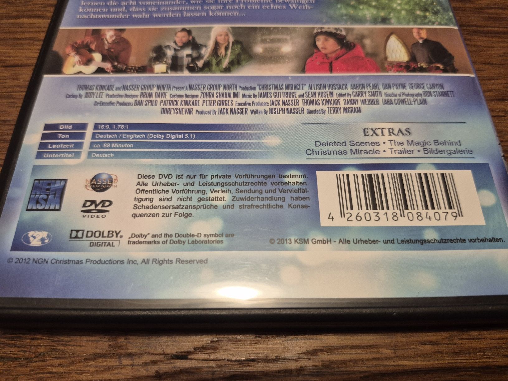 Tutti i DVDs: Das Weihnachtswunder - Thomas Kinkade (DVD) – Usato da Oberembrach venduto da giu_7ksd 2
