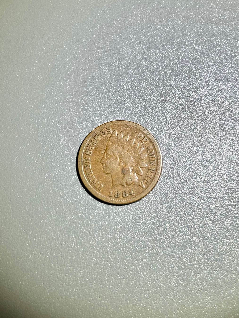 Tutti le monete: One Cent Indian Head 1884 - USA – Usato da Vuadens venduto da Numispot 1