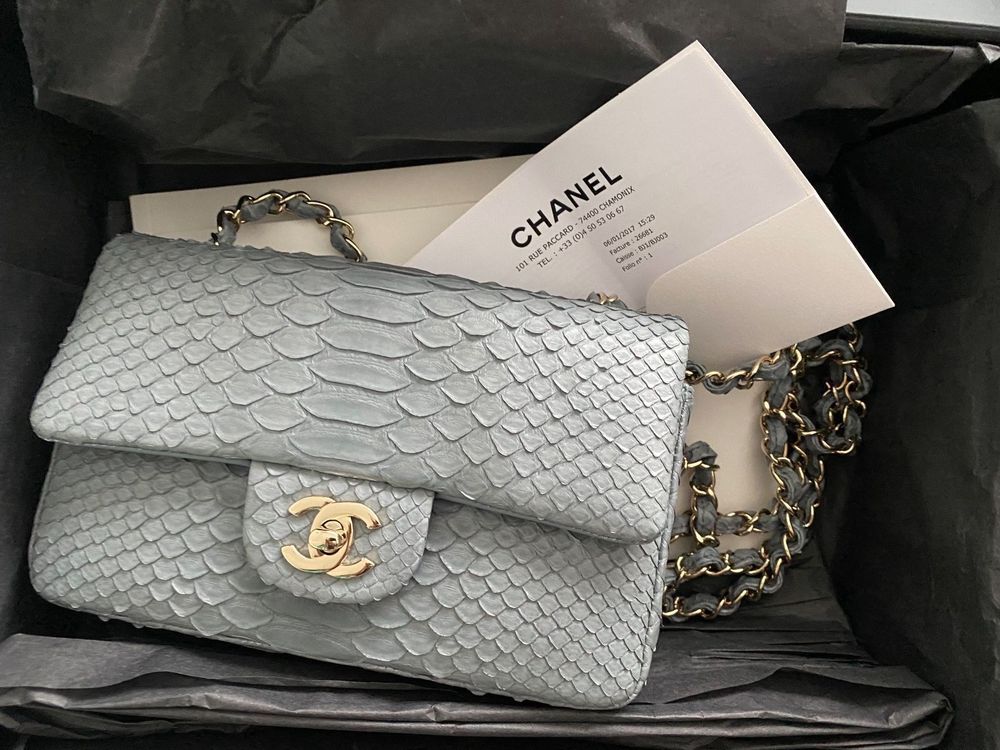 Chanel Python Mini Acheter sur Ricardo