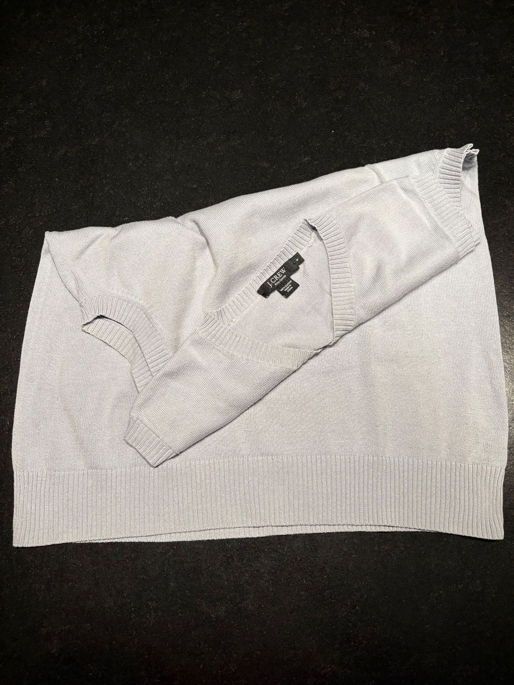 J.Crew Pullover & Sweatshirts: J.Crew Pullunder / Cardigan hellblau – Gebraucht aus Genève von Andimann 1