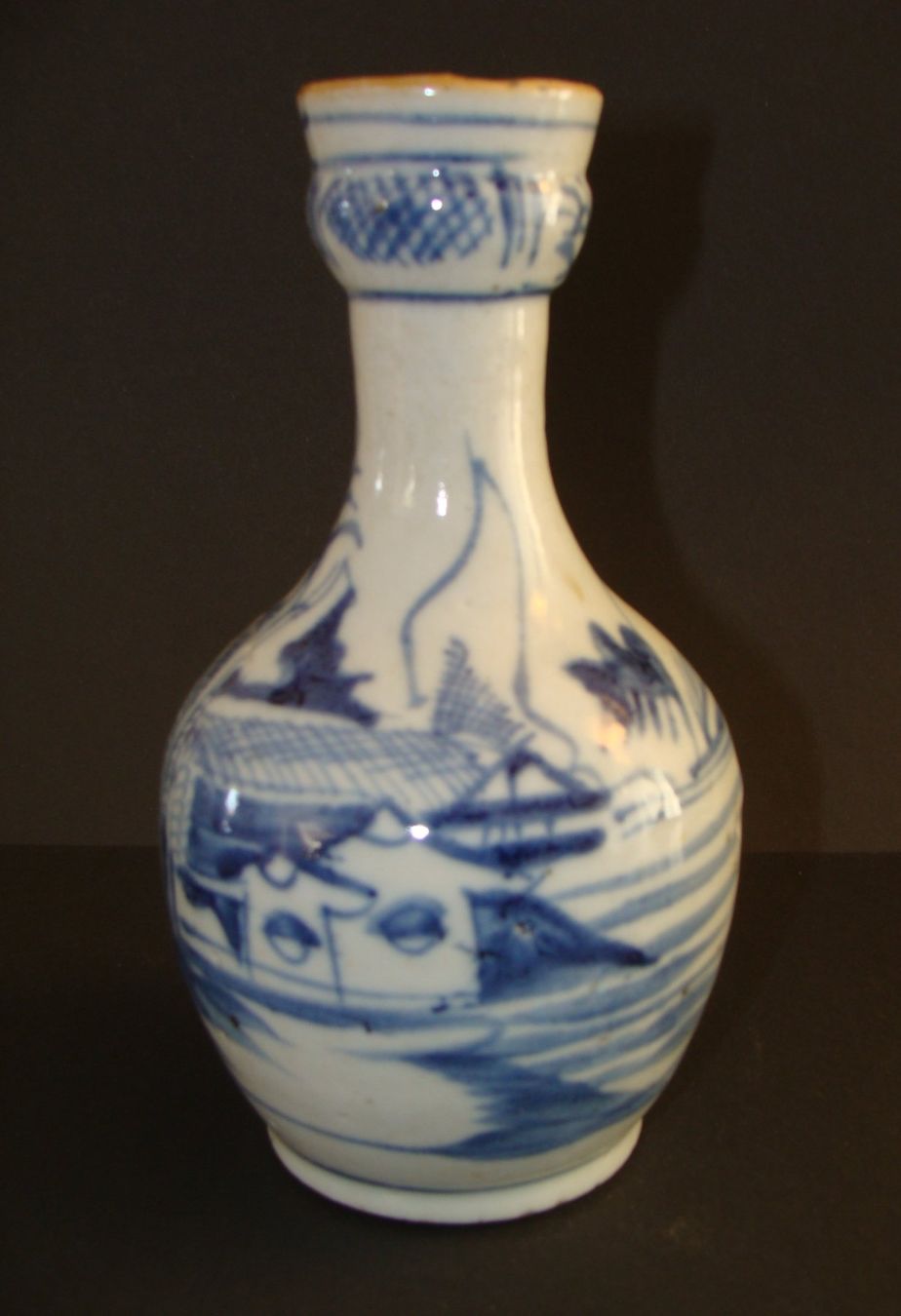 Vasi & Recipienti: BLAU & WEISS VASE CHINA 19 Jh. – Usato da Bern venduto da zilicchio 1