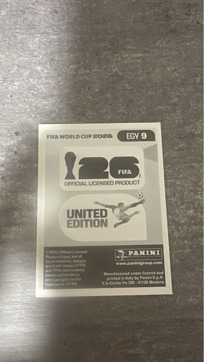 Panini Carte collezionabili: EGY 9 , FIFA WORLD CUP 2026 PANINI  – Nuovo (secondo la descrizione) da Frauenfeld venduto da 1PegPeg1 1