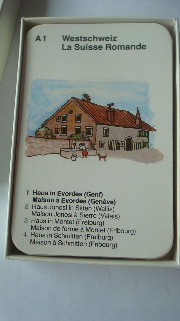Giochi: Quartett Schweizer Bauernhäsuer – Usato da Münchenstein venduto da Pesci6 1
