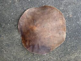 Leder, Elefantenhaut gegerbt 60 cm 3,5 mm (Nr.57)