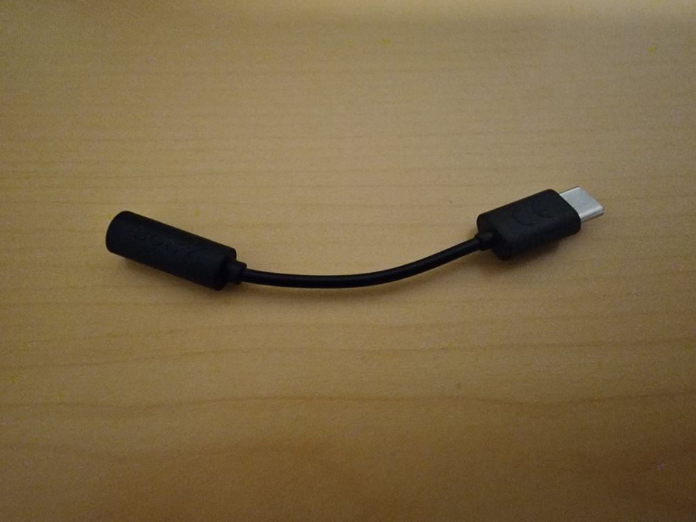 Sony Audio Adapter, Typ C auf 3,5 mm, Schwarz Kaufen auf Ricardo