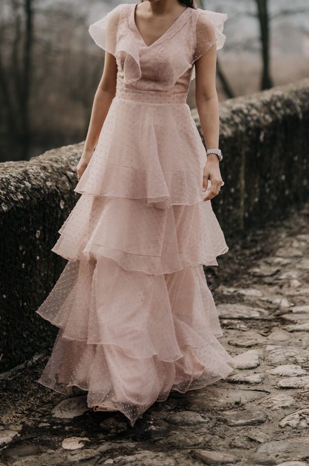 Vestiti: Abendkleid rosa 34 – Usato da Wallisellen venduto da littlesnail 1