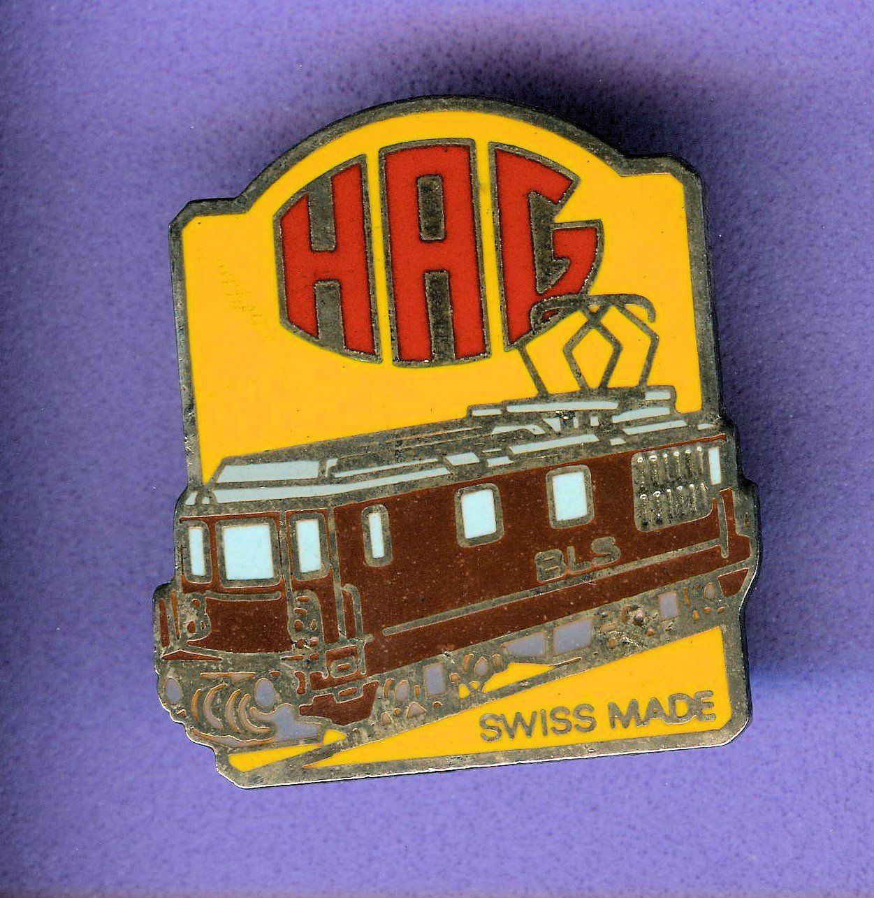 Placchette & Badge: HAG  BLS Re 4/4 – Usato da Winterthur venduto da Sammleroase