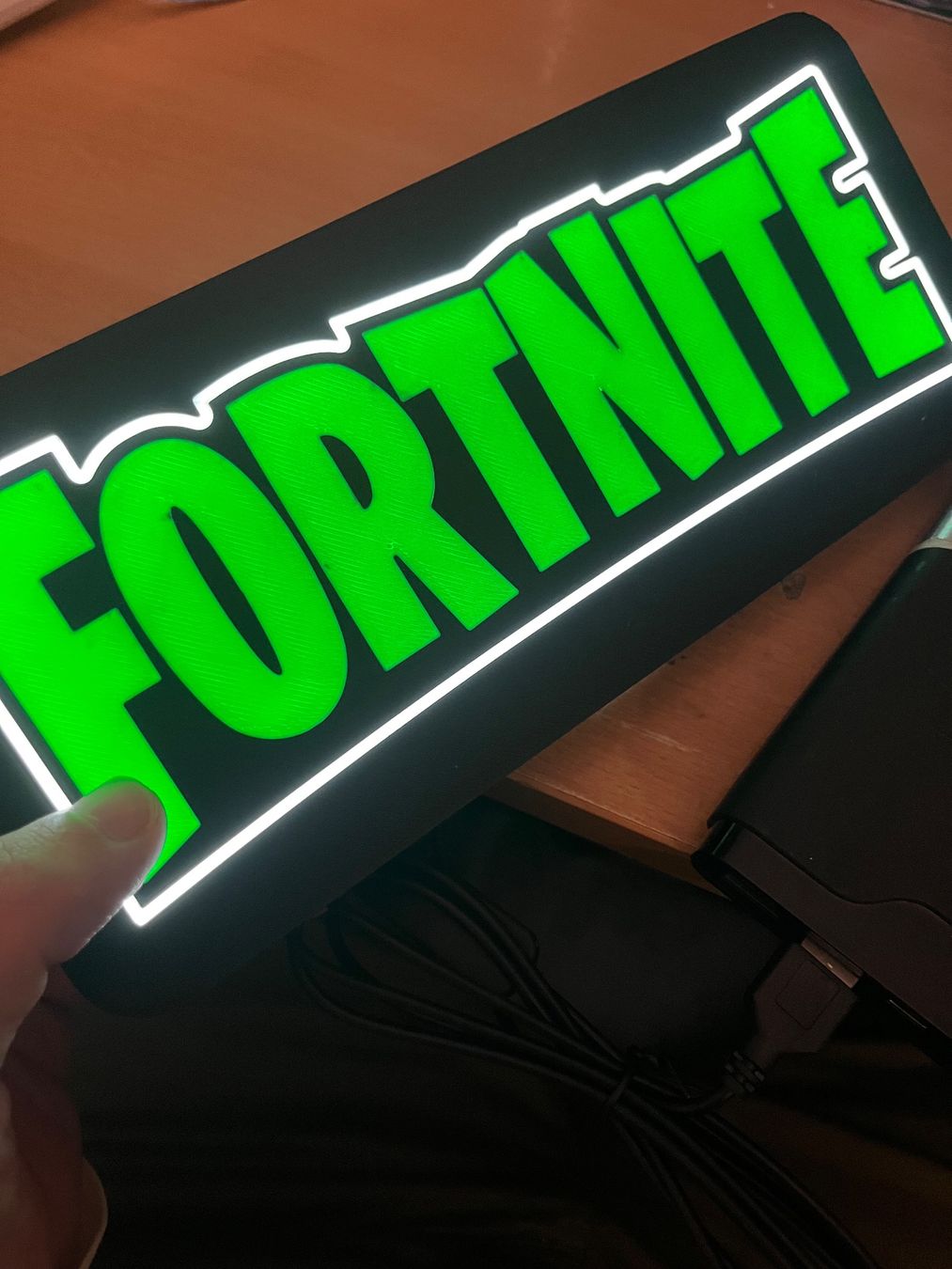 Lampade: Lampe lightbox décoration Fortnite – Nuovo (secondo la descrizione) da Noville venduto da Berlusconi55