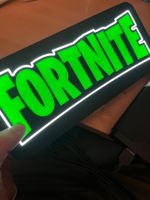 Lampe lightbox décoration Fortnite