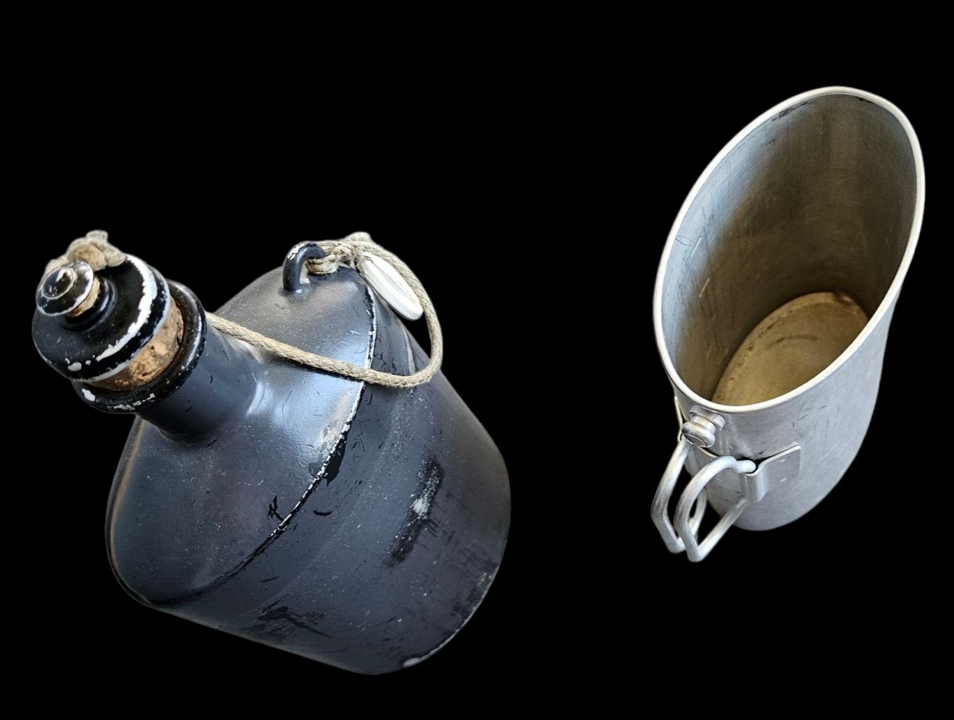 Schweizer Armee Borracce & Thermos: Gourde militaire vintage armée Suisse – Usato da Porsel venduto da mac_ly6g 3