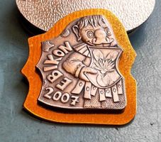 Fasnachtsplakette Ebikon Gold 2007