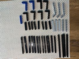 Lego Technik 8275 runde Lochbalken grau schwarz blau
