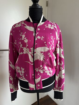 No 21 - beautiful silk bomber jacket - IT 40