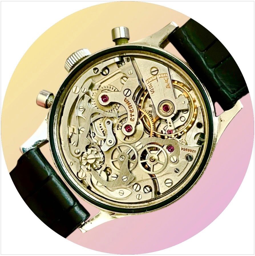 Eterna Montres: Eterna Swiss Vintage Chronograph – D'occasion à lyss par Uhrenparadies 2