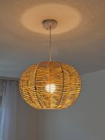 Rattan Deckenlampe (Maisons du Monde)