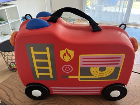 Kinderkoffer Feuerwehr - wie neu