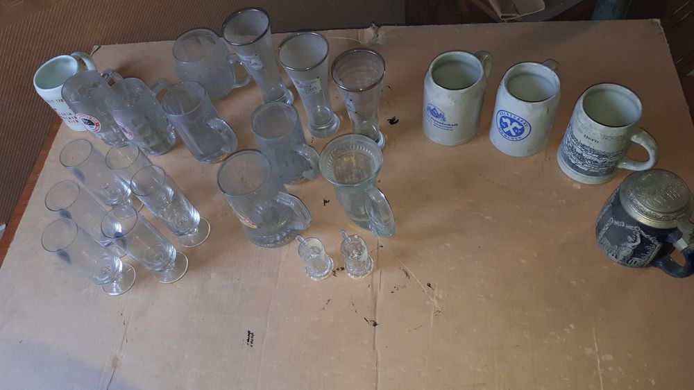 Alte Biergläser und Krüge | Kaufen auf Ricardo