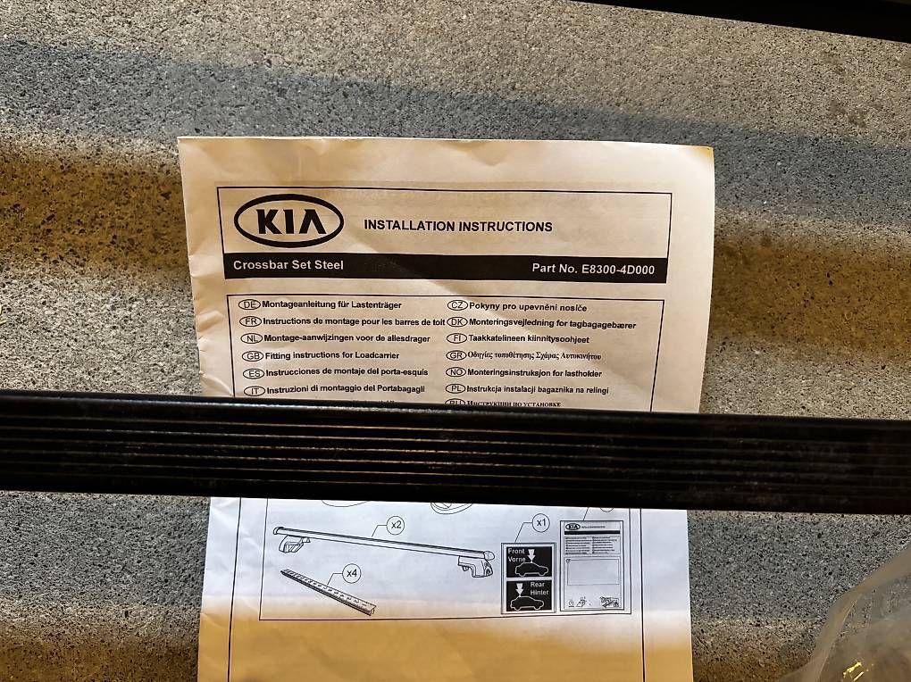 Portapacchi: Kia Dachträger Querträger – Usato da Zürich venduto da h4llo 2