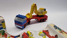 LEGO Vintage aus den 70er Jahren, 649 Lasti Aufleger Bagger