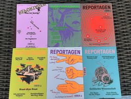 6x REPORTAGEN Magazin –  verschiedene Ausgaben Jan. - Nov 26
