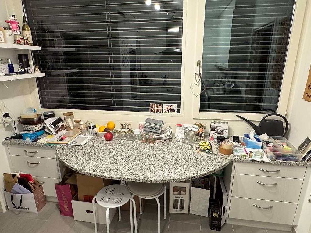 Servierplatten: Granitplatte zu verkaufen – Gebraucht aus Meilen von s_schw 1