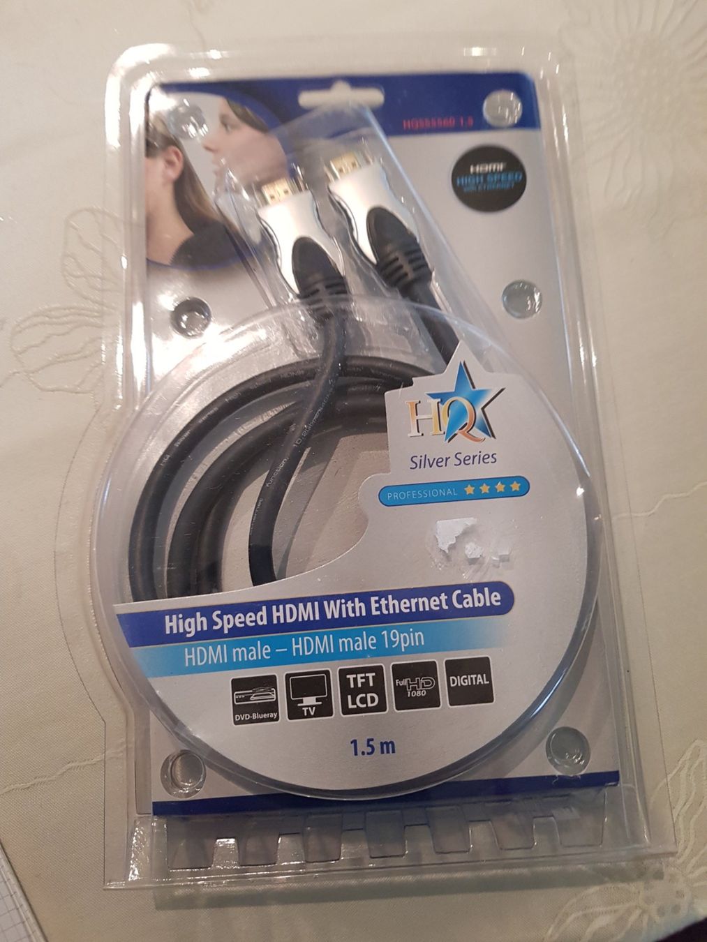 Cavi: High Speed HDMI Withe Ethernet Cable 1.5m Neu! – Nuovo e nell'imballaggio originale da Lupfig venduto da Angel17